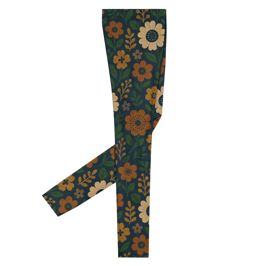 RETRO BLOOM MENS Leggings
