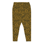 TIGER LOVER Plus Size Leggings - YELLOW