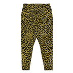 LEOPARD LOVER Plus Size Leggings - MUSTARD