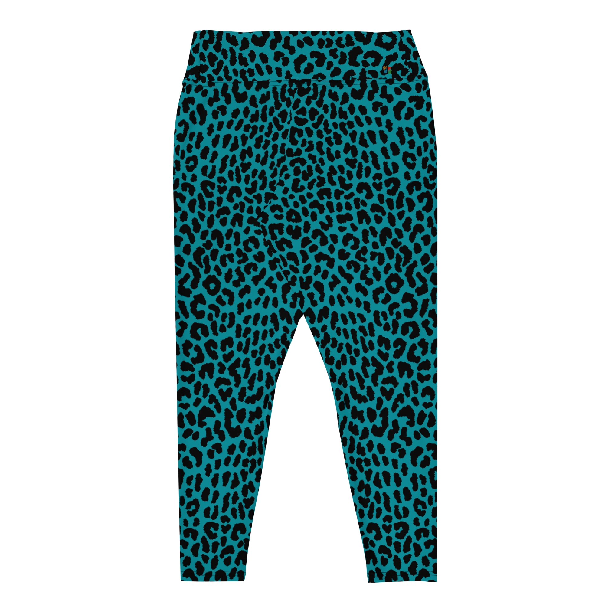Leggings grande taille LEOPARD LOVER - PAON
