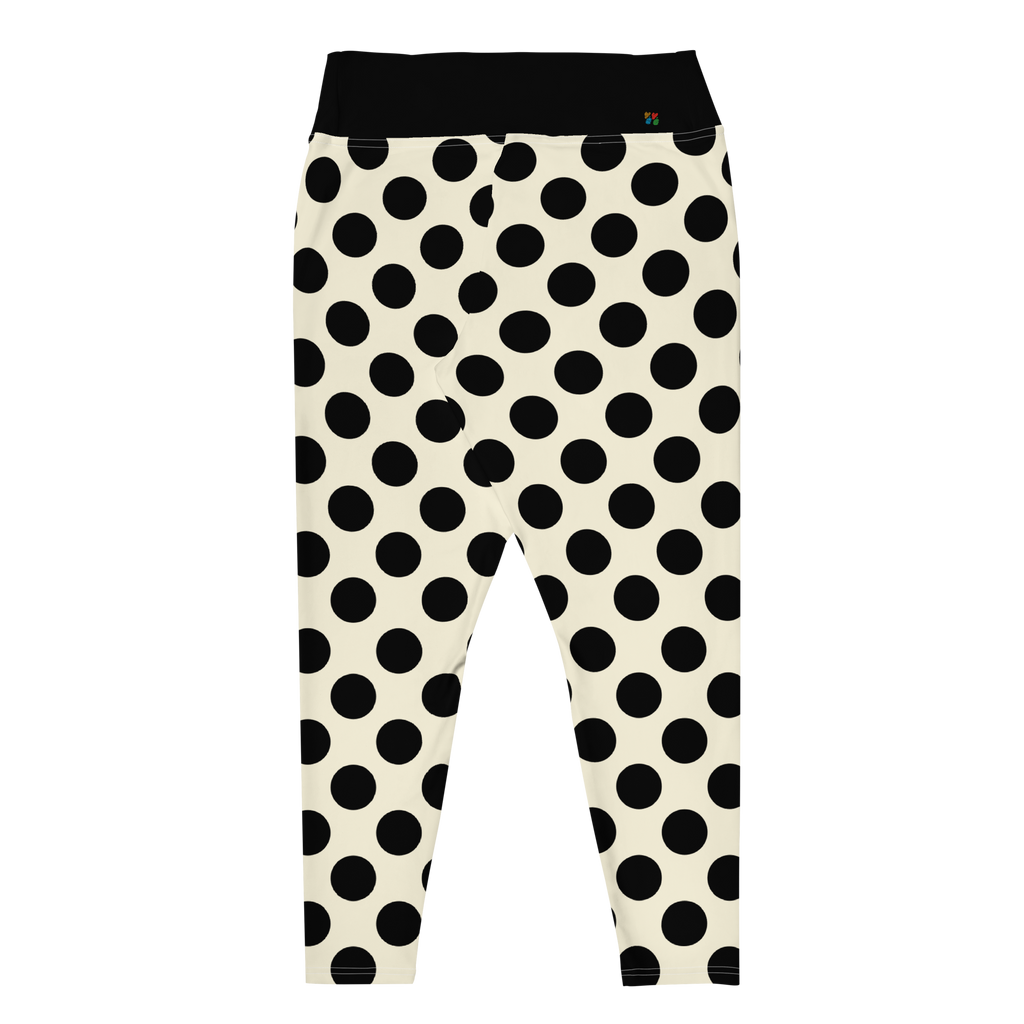 LADYBUG Plus Size Leggings - WHITE