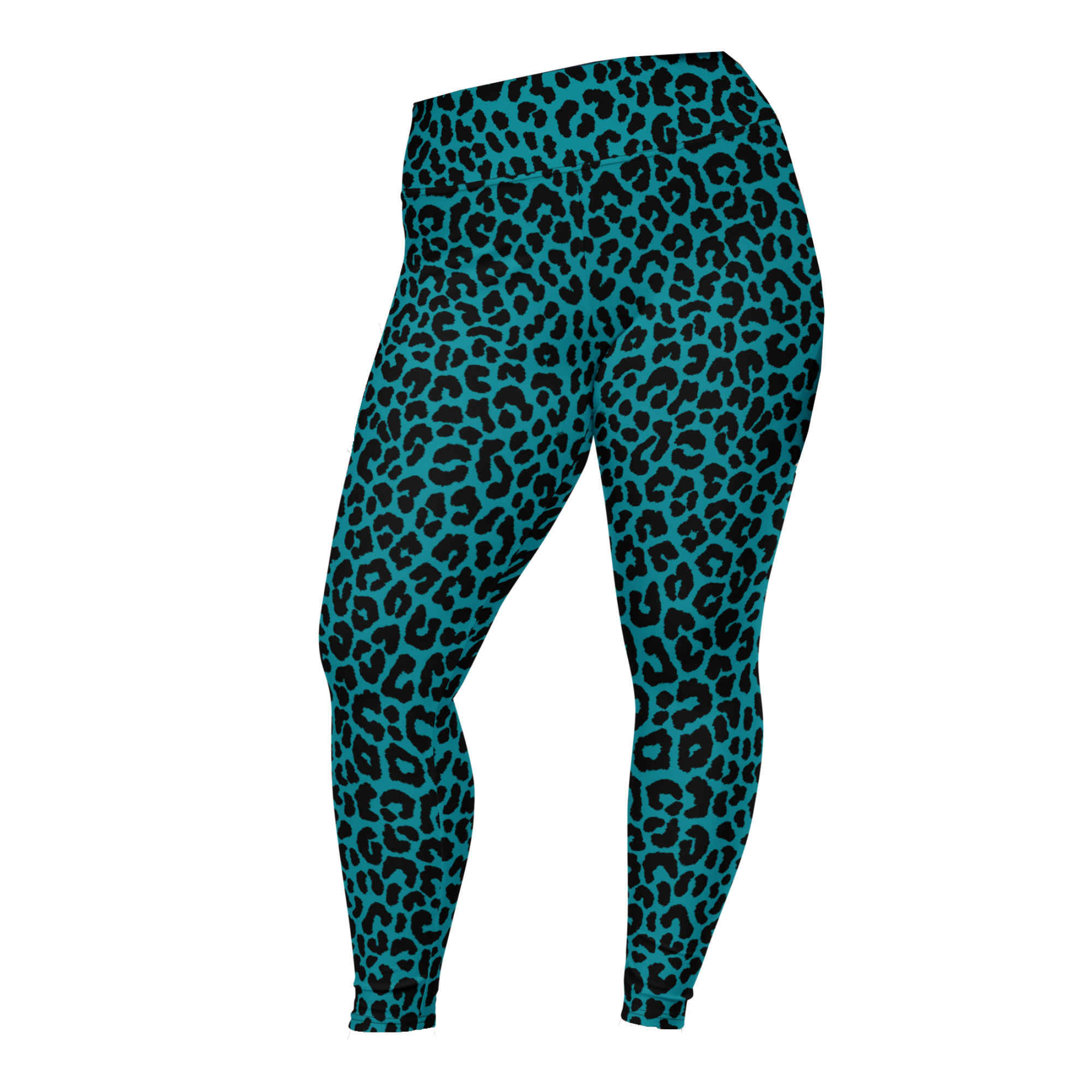 Leggings grande taille LEOPARD LOVER - PAON