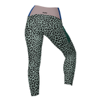 LEOPARDENLIEBHABER - MINT - LEGGINGS MIT TASCHEN 