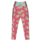 HANDS! Pocket Leggings - HOT PINK