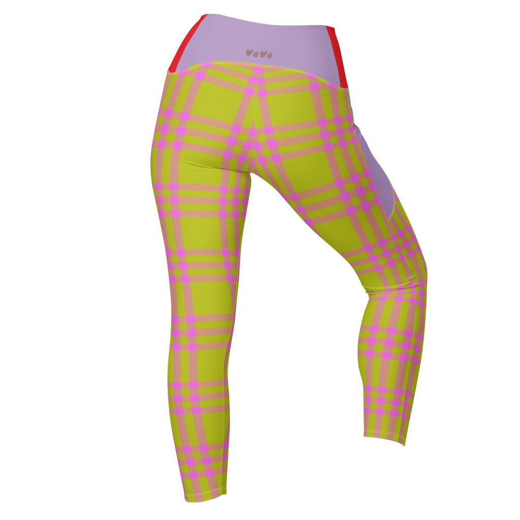 HARAJUKU PLAID Pocket Leggings