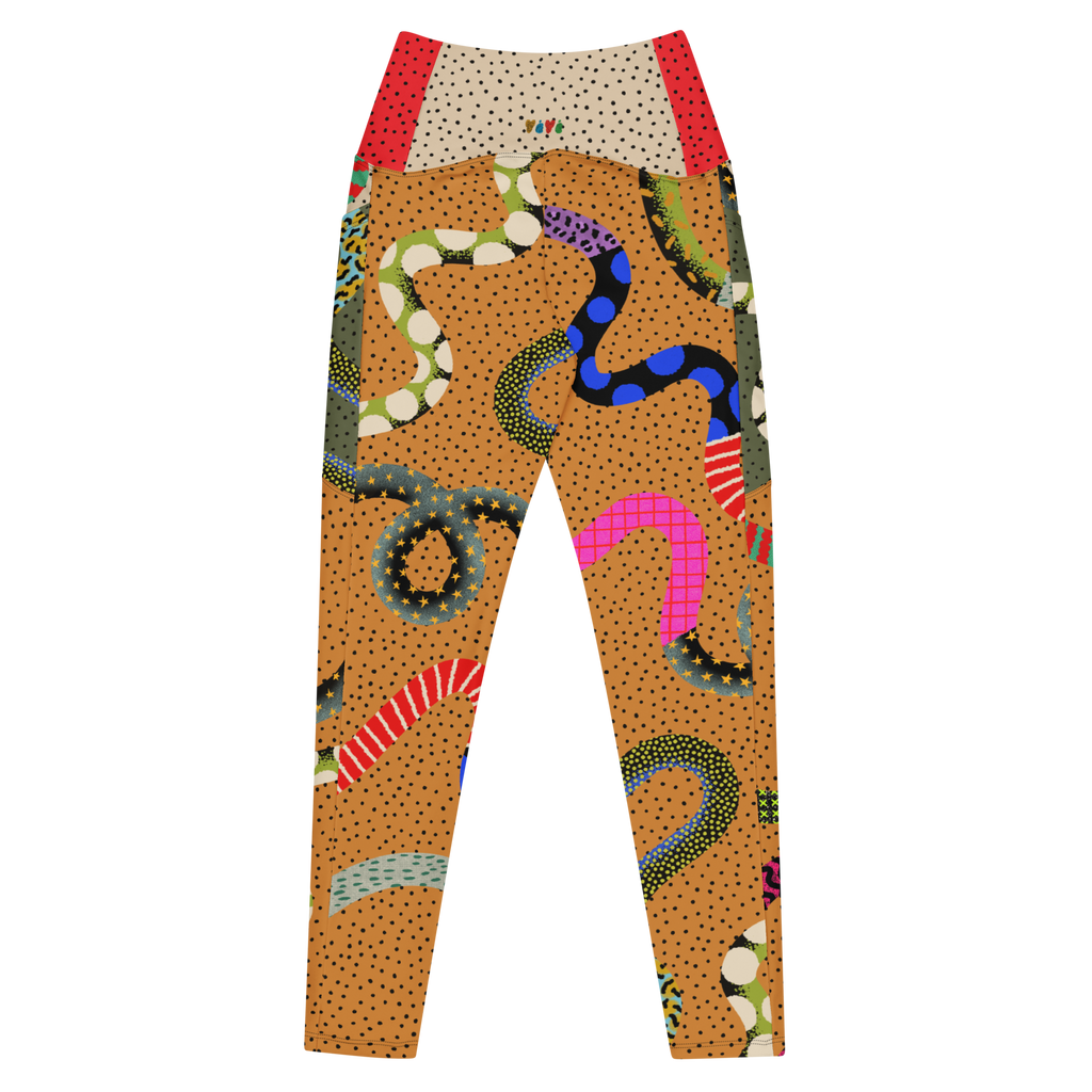 LEGGINGS À POCHES THE WIGGLES - MOUTARDE