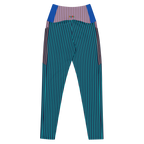 STRIPE X STRIPE Pocket Leggings