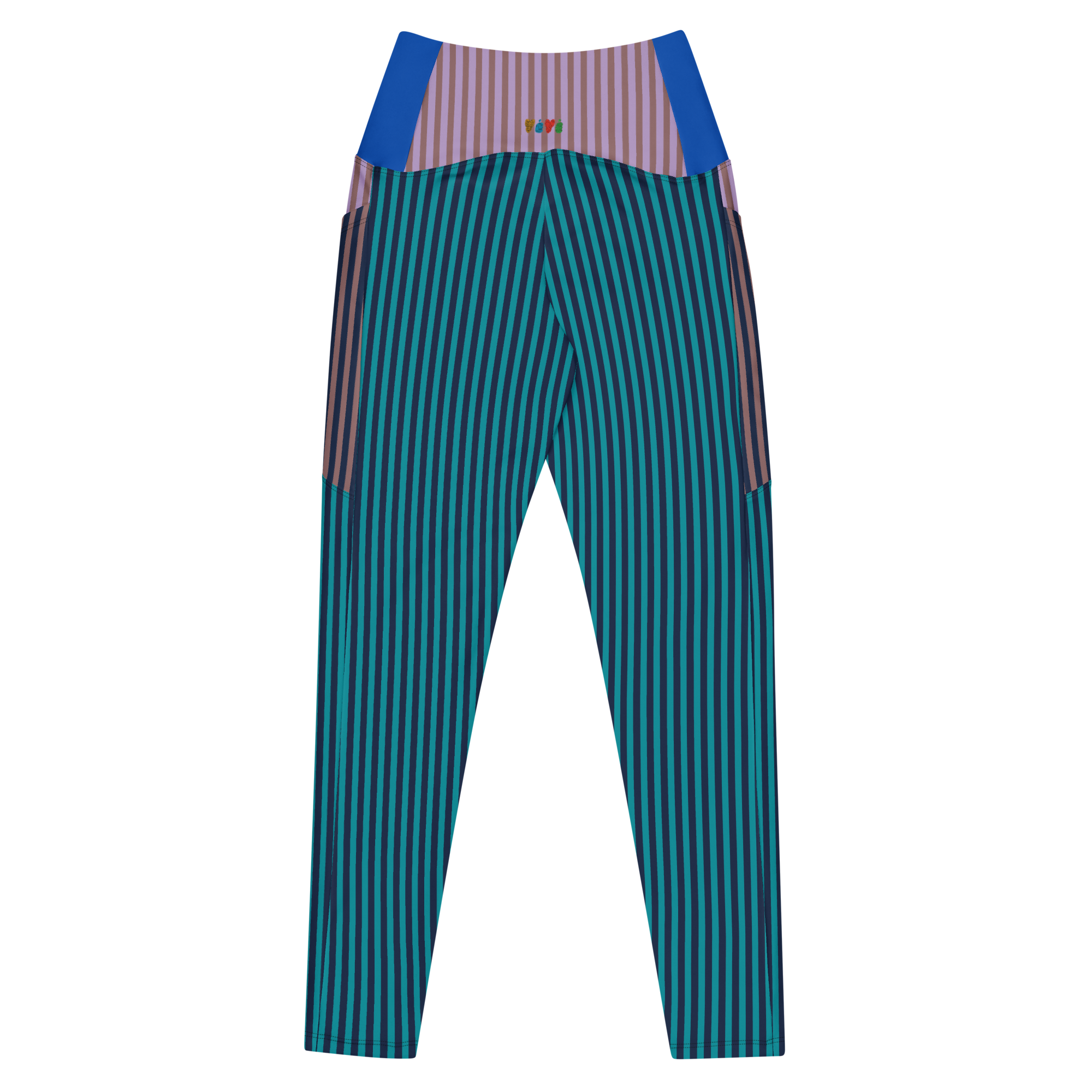 STRIPE X STRIPE Pocket Leggings