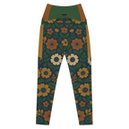 RETRO BLOOM Pocket Leggings