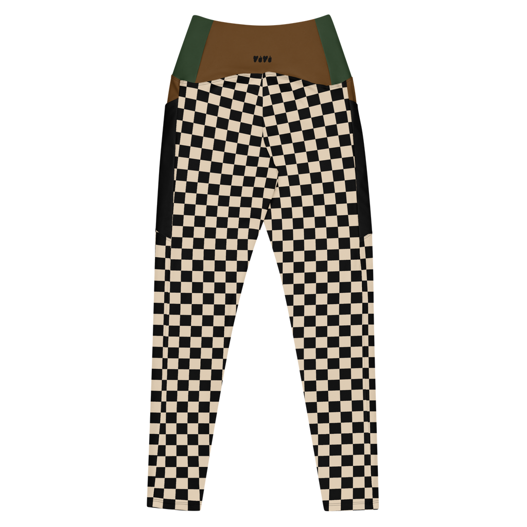 CHECKER POP Pocket Leggings