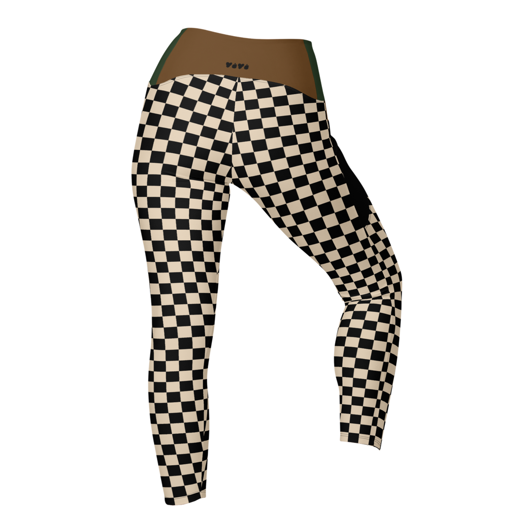 CHECKER POP Pocket Leggings