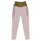 PRETTY IN TIGER Pocket Leggings