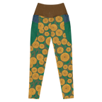 LEGGINGS À POCHES - FLOWER POP BAN 