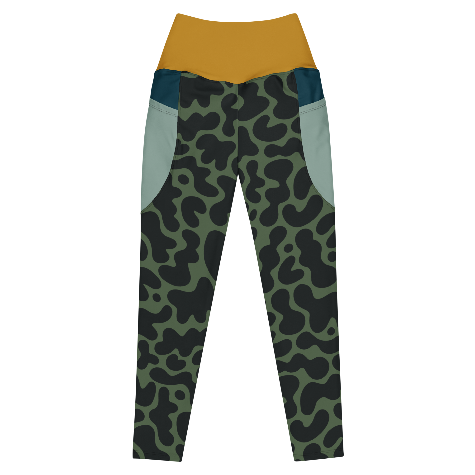 GOO GROOVE Pocket Leggings - OLIVE