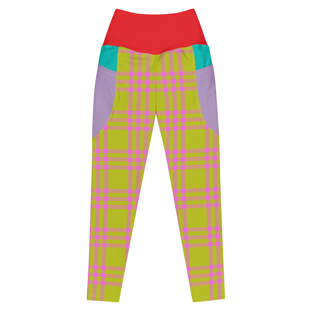 HARAJUKU PLAID Pocket Leggings