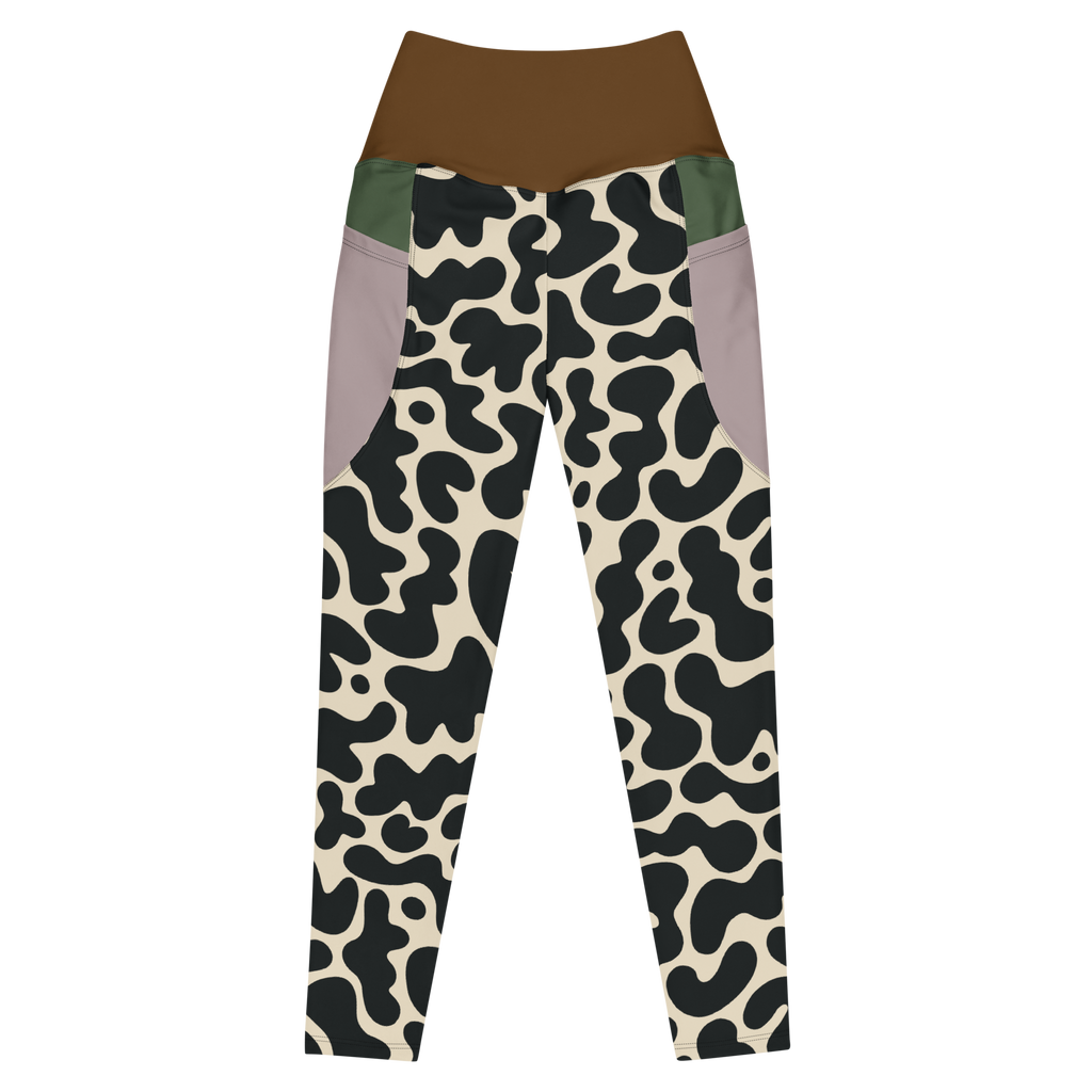 GOO GROOVE Pocket Leggings - WHITE