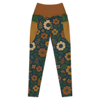 RETRO BLOOM Pocket Leggings
