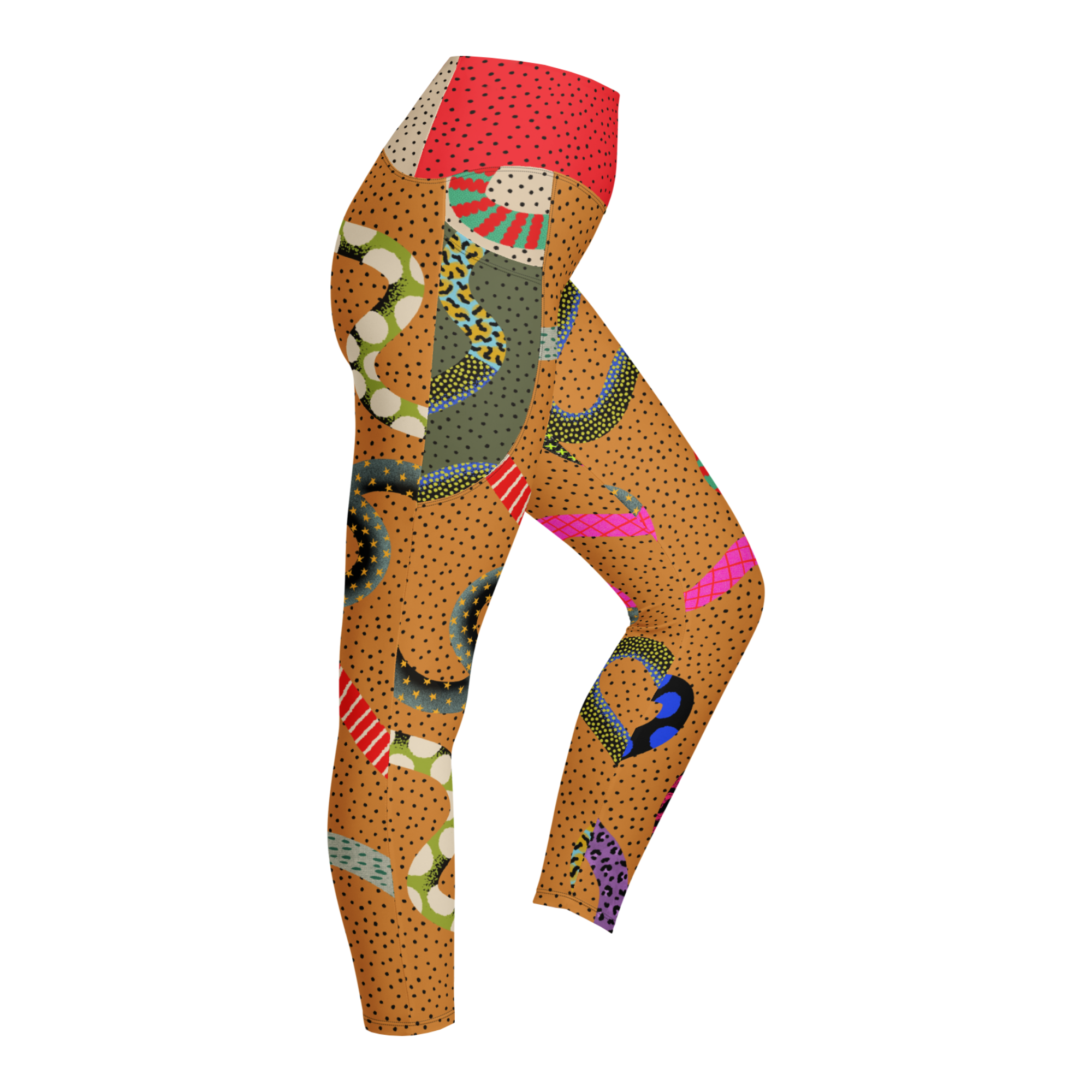 LEGGINGS À POCHES THE WIGGLES - MOUTARDE