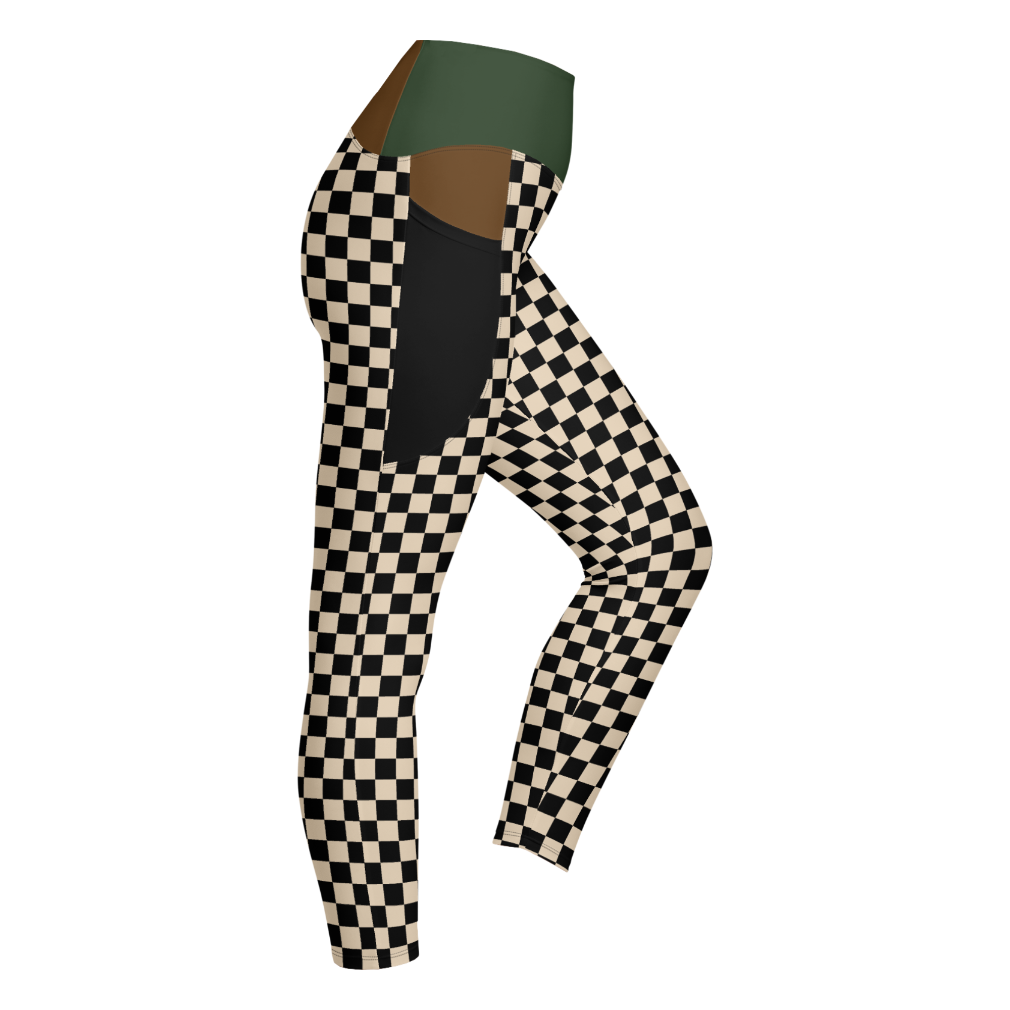 CHECKER POP Pocket Leggings