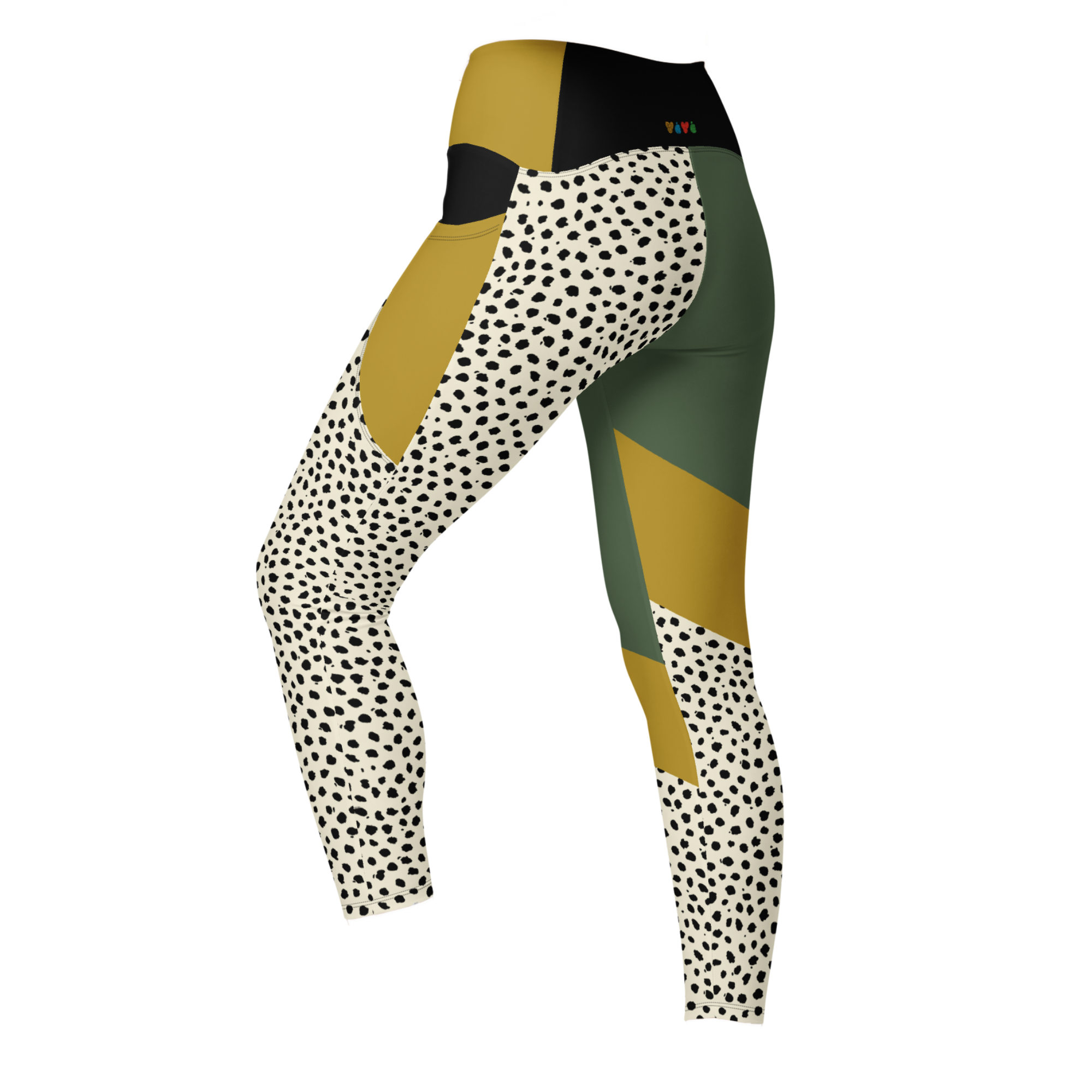 GEOMETRIC DOTS Pocket Leggings