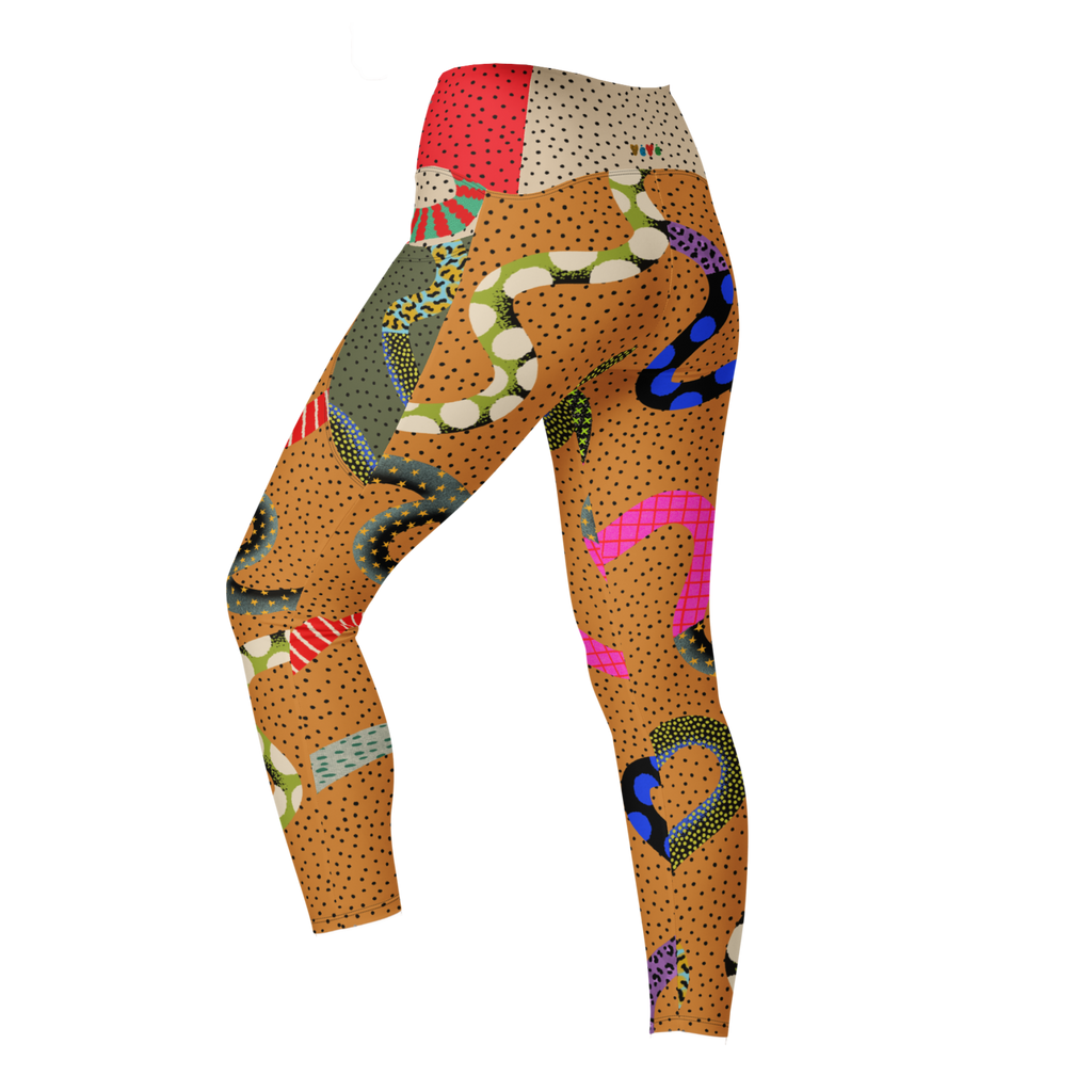 LEGGINGS À POCHES THE WIGGLES - MOUTARDE