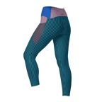 STRIPE X STRIPE Pocket Leggings