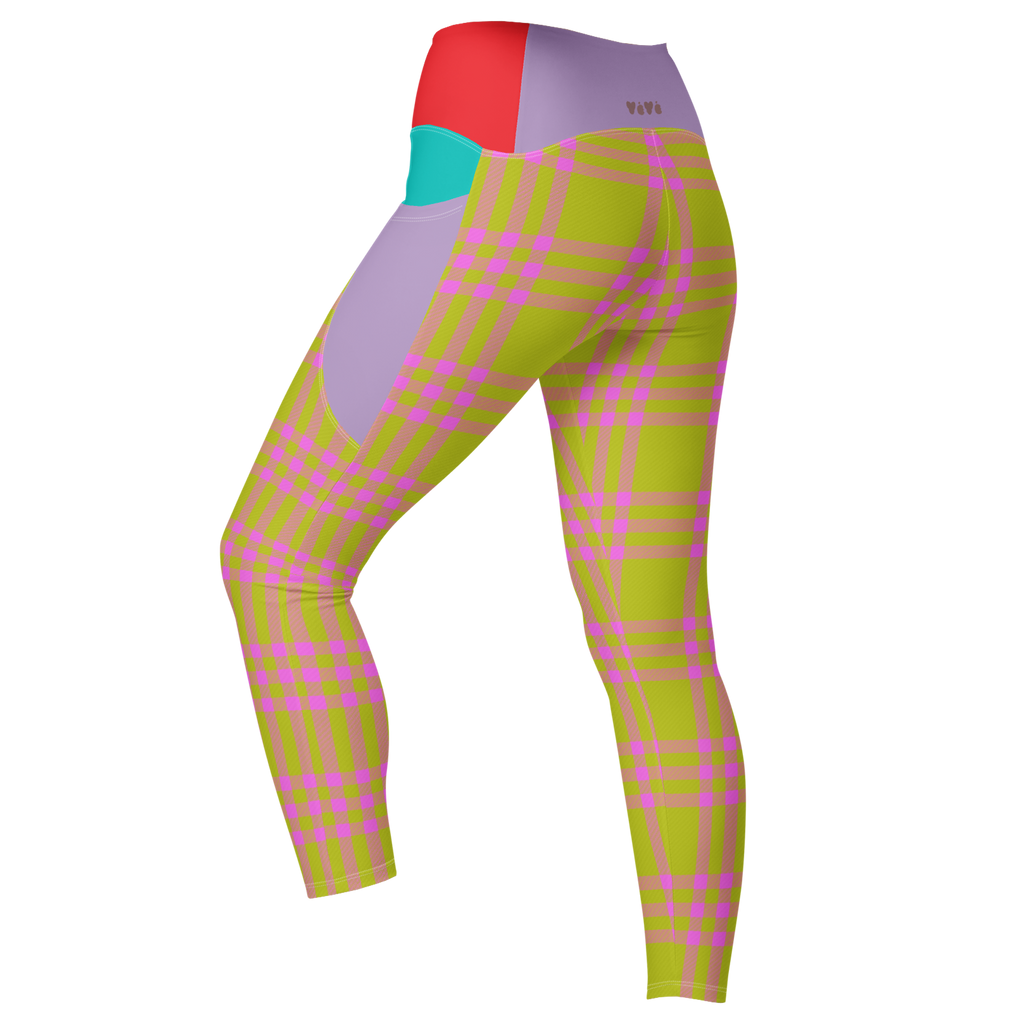 HARAJUKU PLAID Pocket Leggings