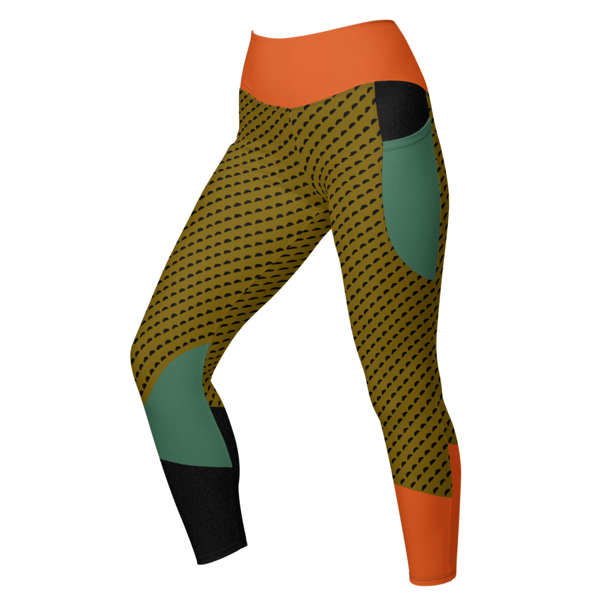 HALF MOON Pocket Leggings