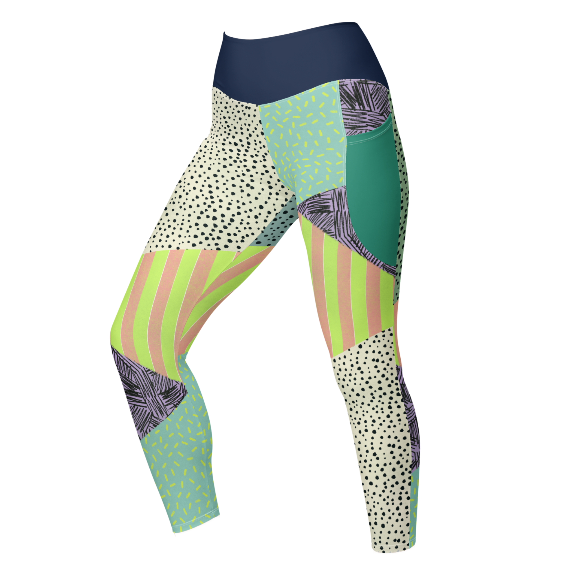 MISMATCH BOX Pocket Leggings