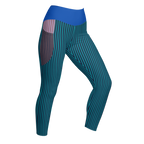 STRIPE X STRIPE Pocket Leggings