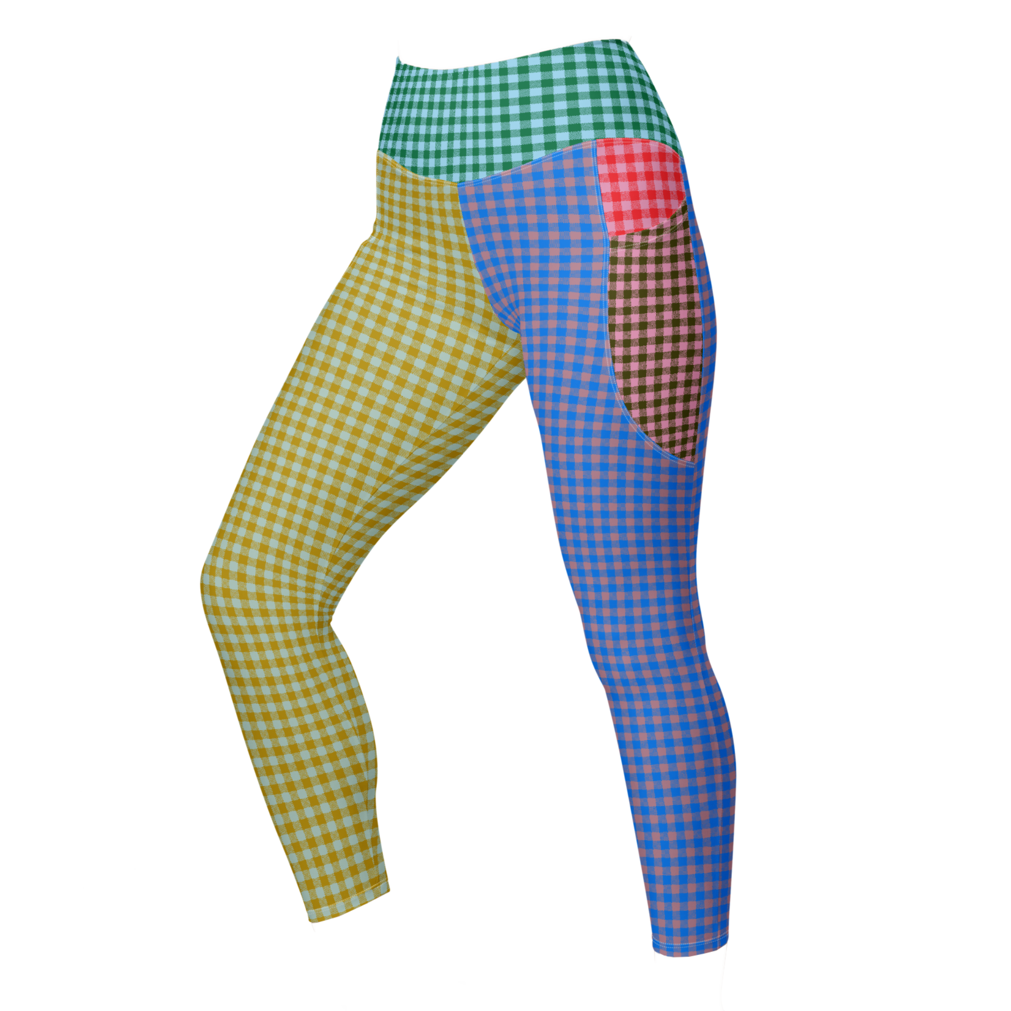 GINGHAM LOVER Pocket Leggings