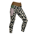 GOO GROOVE Pocket Leggings - WHITE
