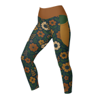 RETRO BLOOM Pocket Leggings