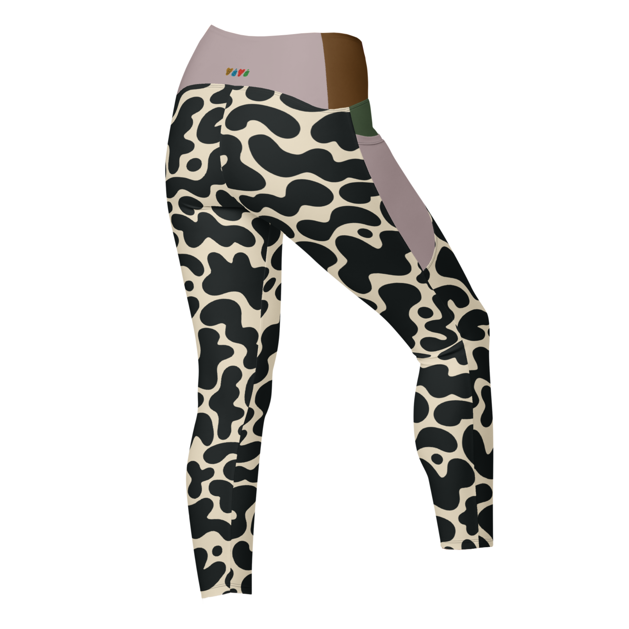 GOO GROOVE Pocket Leggings - WHITE