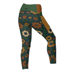 RETRO BLOOM Pocket Leggings