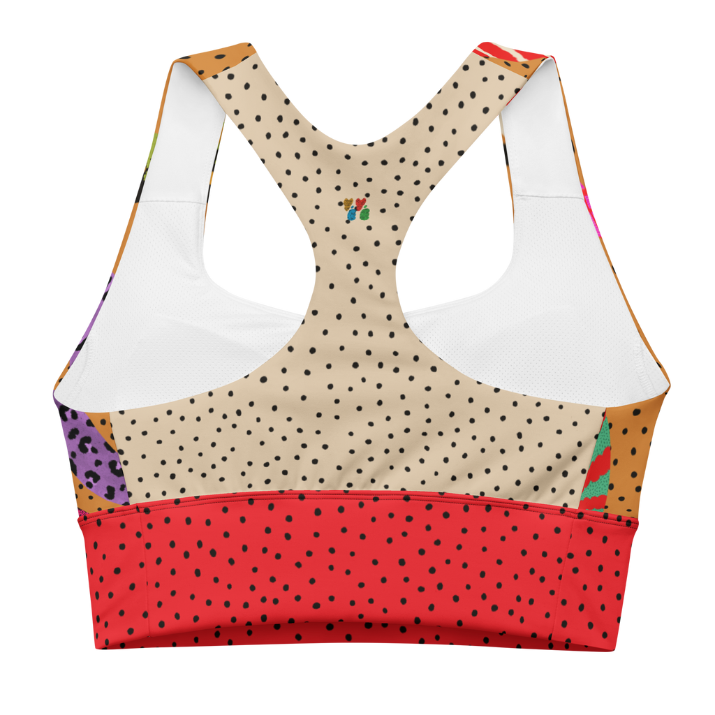 FLOWER POP TAN - Leggings mit Taschen 