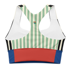 CARNIVAL STRIPE Wireless Sport Bra - CIRCUS COLOR MIX