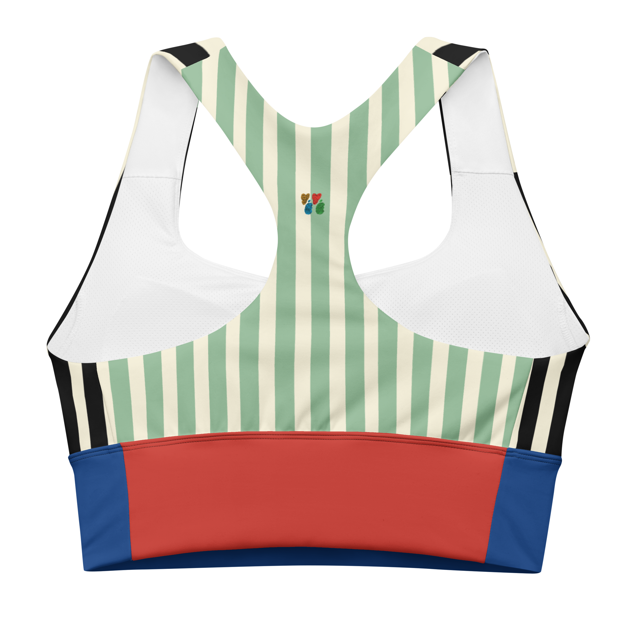 CARNIVAL STRIPE Wireless Sport Bra - CIRCUS COLOR MIX