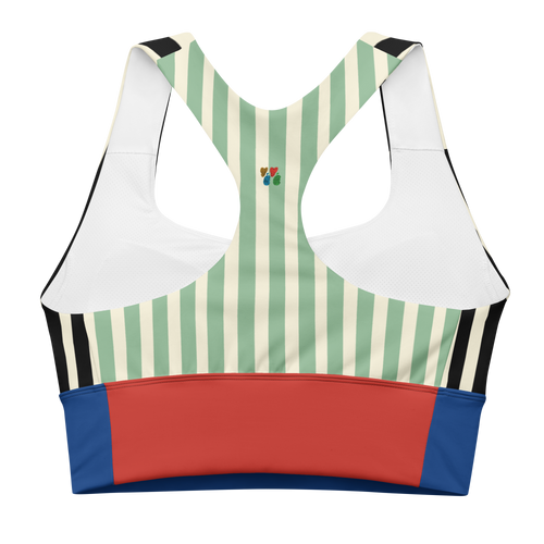 CARNIVAL STRIPE Wireless Sport Bra - CIRCUS COLOR MIX