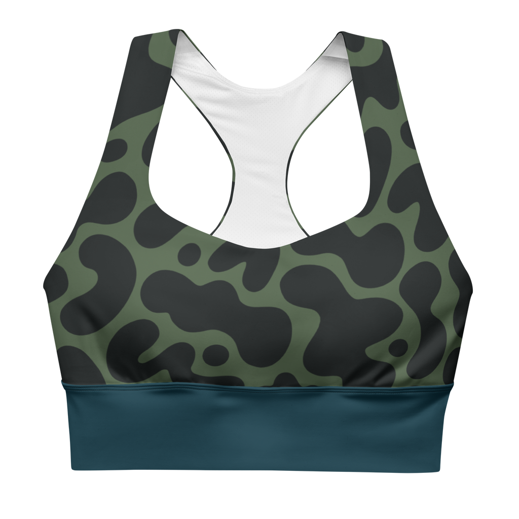 GOO GROOVE Wireless Sport Bra - ARMY GREEN