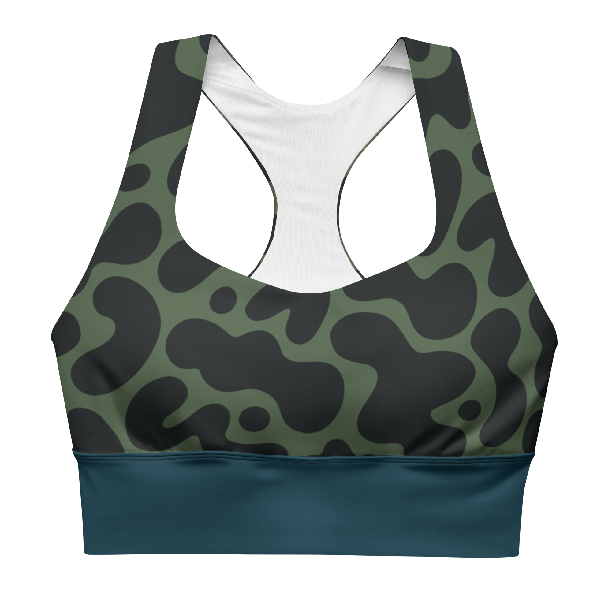GOO GROOVE Wireless Sport Bra - ARMY GREEN