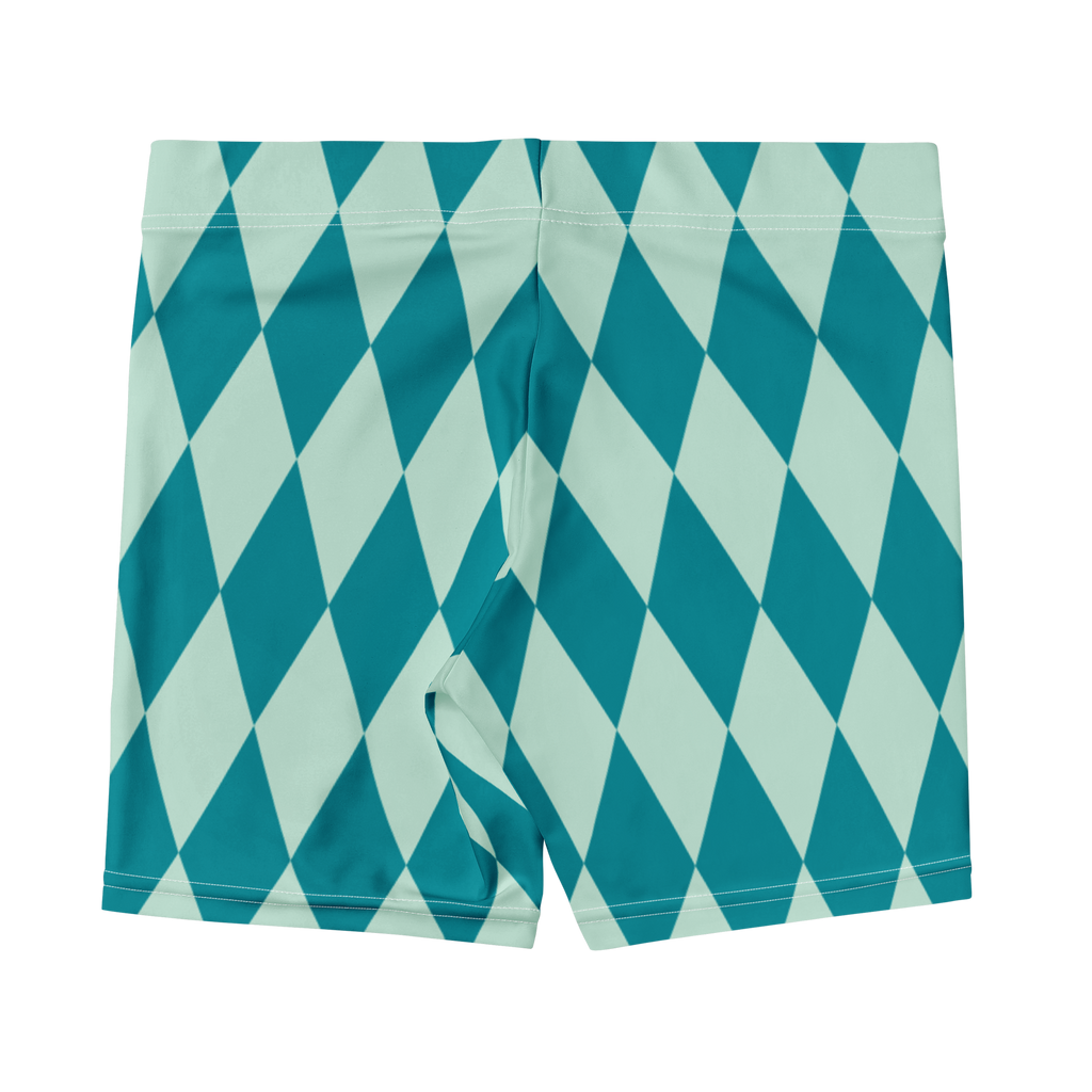studio-yeye-harlequin-diamond-bike-shorts-teal-back