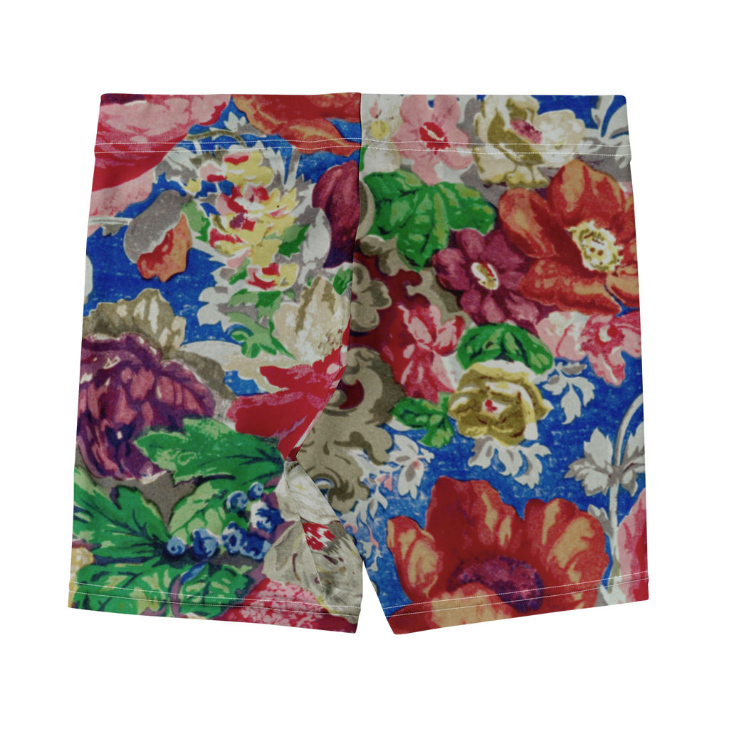 VINTAGE ROCOCO FLORAL Bike shorts
