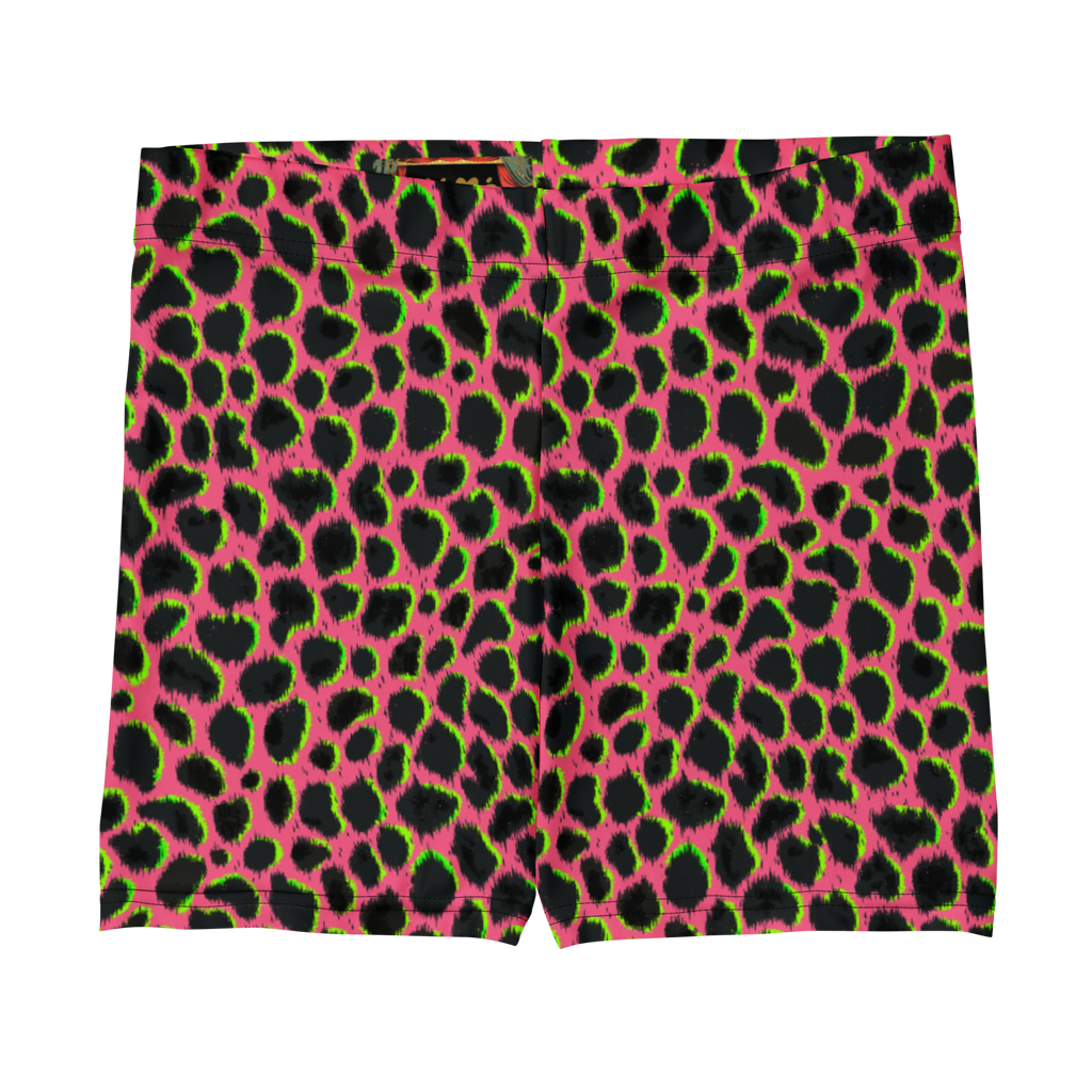 NEON ANIMAL Bike shorts - FLAMINGO PINK