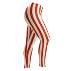 Studio-yeye-Bold-Stripe-Circuscore-Leggings-Red