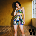 RAINBOW BANANA Bike Shorts
