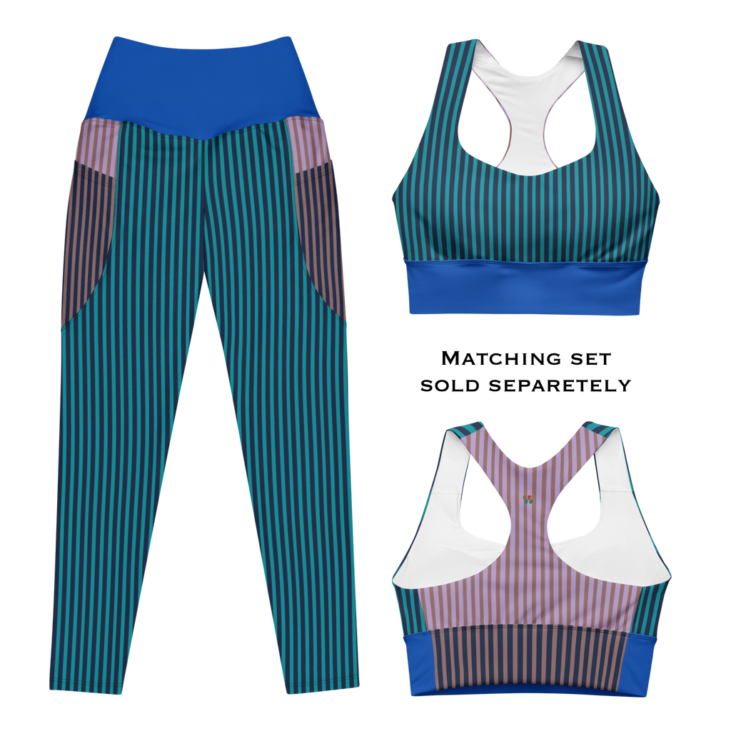 STRIPE X STRIPE Wireless Sport Bra