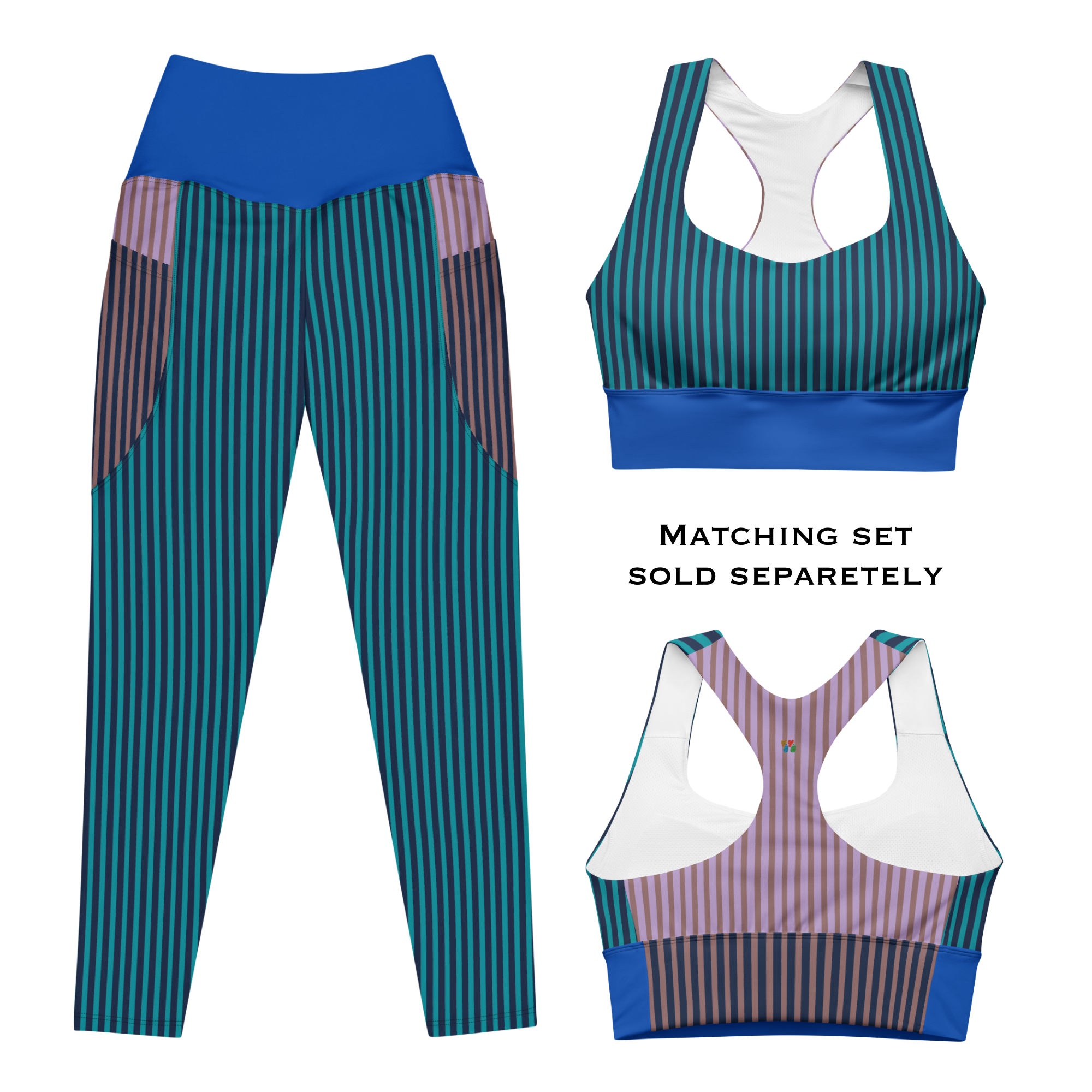 STRIPE X STRIPE Wireless Sport Bra