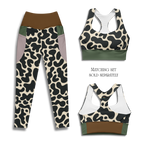 LEGGINGS À POCHES - FLOWER POP BAN 