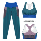 STRIPE X STRIPE Pocket Leggings